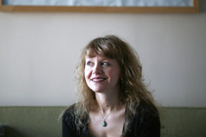 Author Christine Sneed.