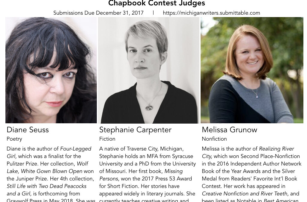 MW Coop Press Chapbook Contest–Deadline: 12/31/17